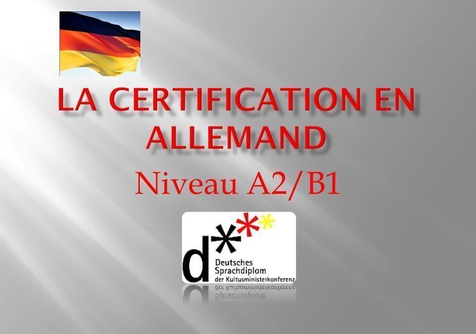Certification allemande 2018